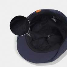 1顶复古格子贝雷帽，轻便透气，男女通用休闲帽，双面可用，适合春、夏、秋、冬四季佩戴。 - 速乾透氣前進帽 - 查看 7