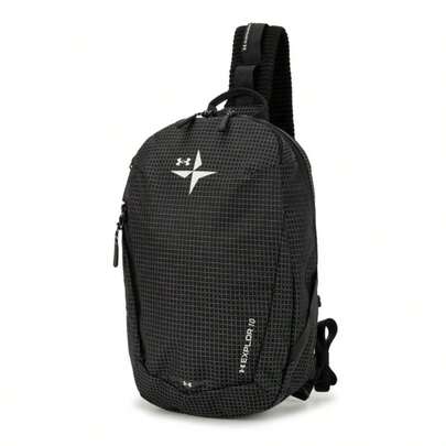 Under Armour UA Explor Sling Chest Bag, Unisex Outdoor Sports Casual Shoulder Bag, 6009914-001