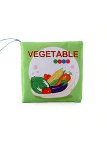 Crinkle Rustle Sound Book, Unrippable Fabric Book, Fruits & Animals Educational Toys For Infants, Promote Early Learning & Cognitive Development, Christmas, Easter Gift - Multicolor - View 8