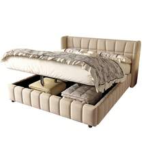 Bed Bases & Foundations - Beige + Fabric + 180cm*200cm - View 7