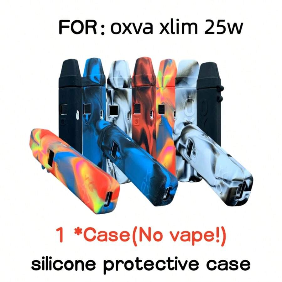 High-Quality Protective Case Suitable For OXVA XLIM 25W, Smooth Texture, Exquisite Craftsmanship, Christmas Gift, Personalized Protective Case, Silicone Case, Liquid Silicone Protective Case, Anti-Fall And Anti-Dust - Multicolor - View 1