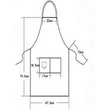 1PC Black Chef Apron – Heavy-Duty, Adjustable & Stain-Resistant – Designed For Cooking, Grilling, Baking, And Food Service – Ideal For Home Kitchens, Restaurants, Cafes, Bars, And Salons - màu nâu - Xem 2