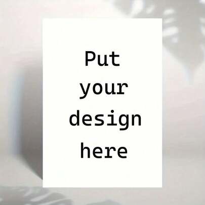 1pc Customized Personalized Photo Greeting Card, Ideal For Couples, Family And Friends, Suitable For Wedding, Engagement, Anniversary And Holiday Gifts