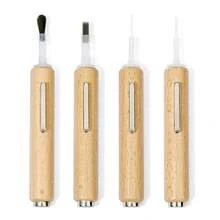 Juego de bolígrafo de fototerapia magnética DIY 3 en 1 con cabezal de cepillo reemplazable, herramienta magnética multiusos de ojo de gato, repuesto de cabezal de cepillo para principiantes, salón de uñas - Multicolor - Ver 10