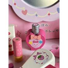 Juego de Madera Tocador para Niñas con Espejo, Mesa de Maquillaje y Juego de Imitación para Princesitas, Madera Resistente De Maquillaje Vanity Set Rosa, Cajones para Guardar Juguetes y Accesorios - Rosa - Ver 8