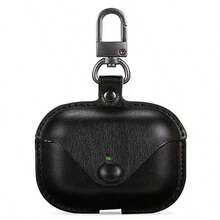 Luxury Earphone Protective Case Cover Compatible With AirPods Pro3/1/2/3/Pro2 With Cleaning Pen - Black - View 6