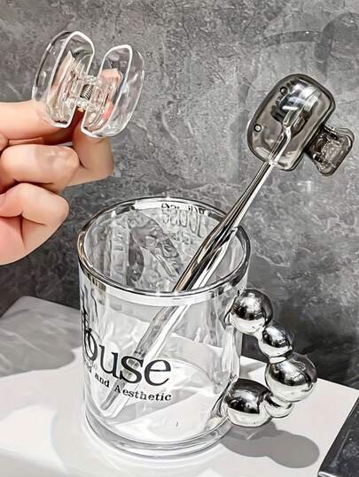 5 chiếc nắp bảo vệ đầu bàn chải đánh răng, vật dụng thiết yếu cho sức khỏe, thiết kế dễ đóng mở, dùng được ở nhà, khi đi du lịch, trong phòng tắm, văn phòng, giữ sạch sẽ và vệ sinh, chất liệu nhựa di động.