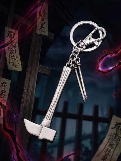  咒术回战官方授权3D立体人偶包夹挂件动漫人物钥匙扣动漫收藏品开云集团背包装饰钉崎野蔷薇金属钥匙扣1个装 Crunchyroll