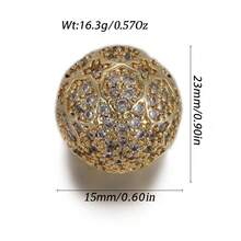 1pc Copper Creative New Easter Egg Hot Air Balloon Pendant, DIY Bracelet Necklace Phone Chain Jewelry Accessory - Multicolor - View 27