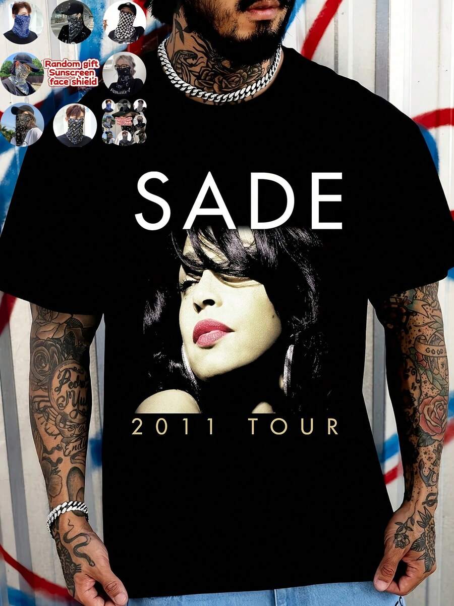 SADE LOVERS ROCK TOUR Black Short Sleeve Unisex All Size S-234XL