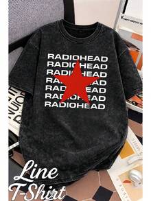 Alternative Rock Band T-Shirt - International Music - Unisex - Men's/Women's - 100% Cotton - Top Premium Streetwear - New Release - Immediate Shipping - Various Colors!! - 黑色 - 查看 1