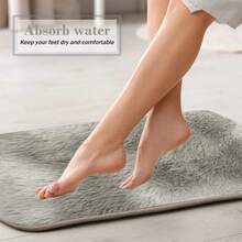 Bathroom Rug Mat Set 3/4/5 Piece, Mixed Color Bath Mat Set, Non-Slip Ultra Soft Carpet Mats, Water Absorbent With U-Shaped Toilet For Bathroom, Tub, Shower, Thick Bathroom Mat, Machine Washable Bath Mat For Bathroom Floor - Gray - View 10