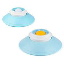 宠物清洁舌苔舔舐玩具球 - 猫狗慢食防溢自娱玩具 - 旋转慢食舔食盘 - 均碼 - 查看 8