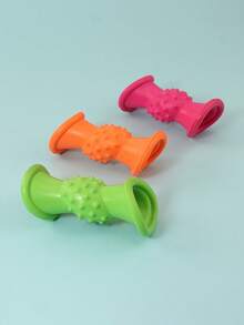 1 PIEZA JUGUETE DE GOMA PARA LIMPIEZA DENTAL DE COLOR ALEATORIO - Multicolor - Ver 5