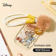 Disney Cartoon Student Card Holder, Cute Campus ID Card Protector, Anti-Lost Card Pouch - Rectangle - View 9