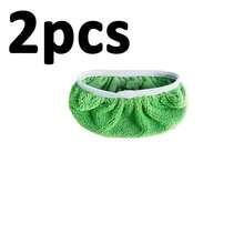 Microfiber Spray Mop Replacement Heads For Wet/Dry Mops Flat Replacement Heads For Floor Cleaning And Scrubbing Microfiber Pros Reusable Mop Pads# Cleaning Tool - Multicolor - View 10
