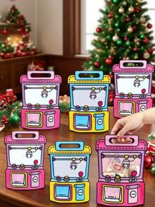 10pcs Cute Doll Design Gift Bags, Zipper Closure Plastic Snack Bag Suitable For Birthday, Party, Holidays - Daily/Party/Festival Use - View 6