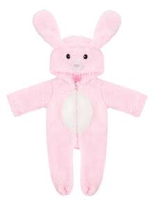 16-18 Inch Children's Doll Clothes, Cute Rabbit & Bear Hooded Outfit, Realistic Doll Clothing, Suitable For Children 3+ Years Old, (Doll Not Included), Holiday & Birthday Gift - Multicolor - View 11