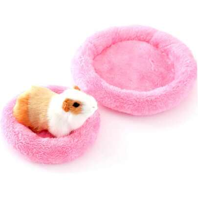 1pc Small Pet Cage Pad, Suitable For Autumn/Winter, Warm And Breathable, Soft And Comfortable, Applicable For Hamsters, Hedgehogs, Parrots, Flying Squirrels And Other Small Pets, Simple And Fashionable Design, High-Quality And Durable Material.