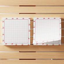 4 Packs Cherry Pattern Sticky Notes, 3x3 Inches, 50 Sheets Per Pack, Cherry Pattern Memo Pad With Adhesive, Suitable For School, Office, Home, Student & Teacher Gifts, Back To School Gifts - Black and White - View 8