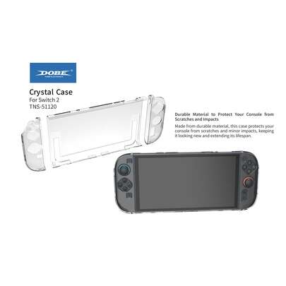 1pc Transparent PC Material Detachable Protective Case, Won't Turn Yellow Over Long-Term Use, Detachable Design, Won't Scratch Devices, Won't Affect Gaming Operation, Suitable For Nintendo Switch 2 Console And Controllers
