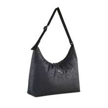 Túi xách PUMA in họa tiết, dung tích lớn, logo nhỏ, dây đeo vai có thể điều chỉnh, túi đeo chéo/đeo vai dành cho nữ. - màu đen - Xem 5