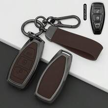 锌合金钥匙扣外壳，适用于Focus 3/4、蒙迪欧Mk3/Mk4、翼虎、ST、C-MAX、B-MAX，适配智能钥匙扣 - 手繩扣 - 查看 6