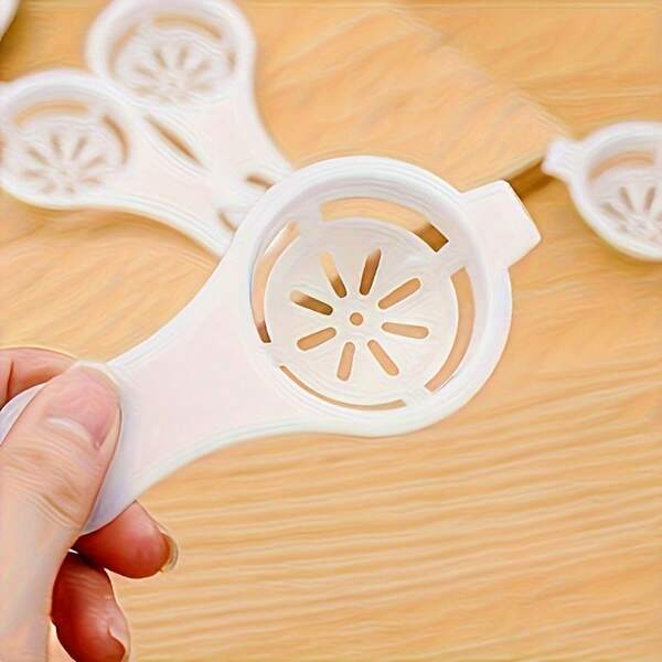 4件套小麦秸秆蛋黄分离器，兼具实用设计、材质和日常功能，是家庭厨师、烘焙爱好者和重视厨具人士的高品质厨房工具。
