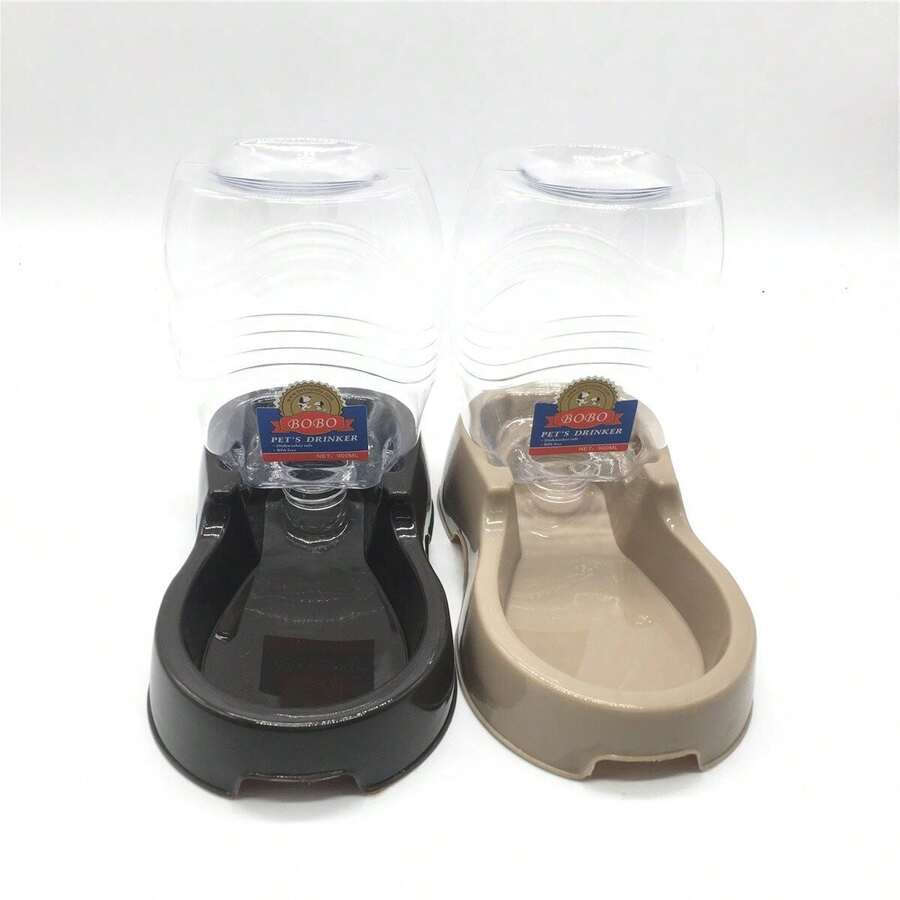 1pc Automatic Pet Water Dispenser, Large Capacity Anti-Spill Water Bowl, Automatic Pet Feeder & Waterer For Dogs And Cats, No Electricity Required - 900ML - View 1