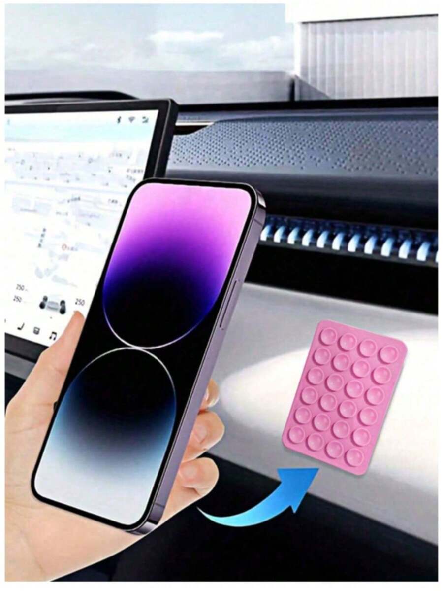 1 Miếng/3 Miếng Giá Đỡ Điện Thoại Bằng Đế Hút Silicone, Đế Hút Điện Thoại Octobuddy, Tay Cầm Điện Thoại Dính, Giá Đỡ Điện Thoại Dính, Thích Hợp Cho Điện Thoại Di Động