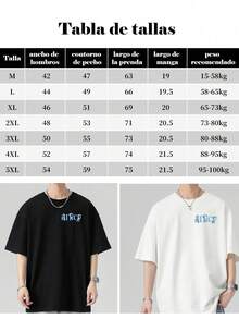 Plus Size Plain Color T-Shirt, Letter Print T-Shirt, Suitable For Daily Commutes, Outdoor Activities In All Seasons. - Black - View 7