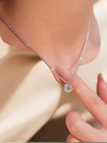 Minimalist Women's Necklace, Starry Sky Aesthetic Niche Design Clavicle Chain Jewelry Accessory - Multicolor - View 7