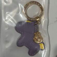 新款豪华汽车钥匙扣吊坠，高端钱包钥匙扣，优雅女士钥匙圈，汽车配件 - 彩色 - 查看 10