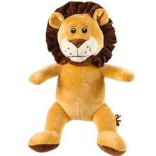 Safari Trio 35cm Plush - Elephant, Giraffe, Hippopotamus, Lion, Monkey - Gift Toy, Cute Animal Friends, Same As Photo, Jungle Kingdom, Madagascar - 大象長頸鹿獅子三人組 - 查看 7