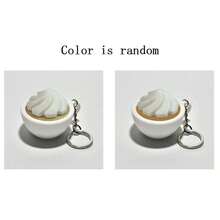 Móc khóa con quay 3D ấn đầu ngón tay - Dụng cụ giảm căng thẳng hình cốc cà phê dễ thương, đồ chơi ấn cầm tay, thiết bị hỗ trợ tập trung và phụ kiện túi xách thú vị - Nhiều màu - Xem 16