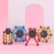 5/10pcs Transformable Mechanical Chain, Helps Relieve Anxiety And Focus, Suitable As Birthday Gift, Party Favor, Best Gift, Holiday Gift, Stocking Stuffer, Party Favor And Gag Gift! - Multicolor - View 5