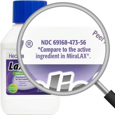HealthA2Z? Lax Relief | Unflavored Powder/Grit Free | 8.3 OZ (238 G) | Polyethlene Glycol 3350, 17G | Powder For Oral Solution | Osmotic Laxative | Constipational Relief | Softens Stool (8.3 OZ)