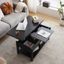 End Tables - Black + MDF-2 - View 7