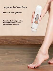 Portable Electric Foot Grinder, Electric Foot File, Includes 5 Grinding Heads, Removes Dead Skin, Rechargeable Electronic Foot Care Device With Replaceable Grinding Heads - Multicolor - View 4
