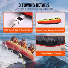 Carrito de kayak - Liegematte-rund para 3 personas - Ver 6