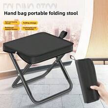 Compact Folding Pony Stool, Lightweight Travel Hand Bag Design Bench, Fishing Stool, Camping Chair, Queue Stool - Multicolor - View 8