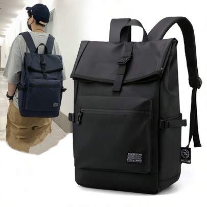 Ba lô tối giản mới, túi du lịch thường ngày dành cho nam, ba lô đựng laptop, cặp sách nhẹ cho sinh viên.