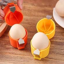 1pc Stainless Steel Egg Peeler, Effortless Egg Peeling Tool, Efficient Kitchen Gadget For Boiled Eggs, Time-Saving Breakfast Prep, Compact & Easy To Store - Multicolor - View 6