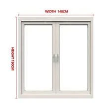 Màn chống muỗi mùa hè mới, thiết kế khóa kéo đôi màu trắng, màn cửa sổ tự dính cho phòng ngủ, ban công, dễ dàng lắp đặt. - trắng - Xem 64