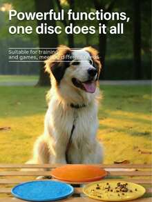 Juguete de goma flotante naranja y verde duradero para perros, adecuado para piscina y playa - Multicolor - Ver 5