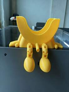 2026 New Creative 3D Printed Smiling Face Sponge Holder With Drainage Holes And Support Legs, Plastic Household Cleaning Tool Suitable For Kitchen Sink And Countertop - Multicolor - View 2