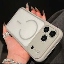 Shockproof MagSafe Compatible Frosted Orange 1pc New Protective Phone Case For IPhone 17 Pro/17 Pro Max Multiple Color Options Anti-Fall And Shock-Proof Full Body Protection Suitable For IPhone 17 Pro/Max Spring Gift - Multicolor - View 16