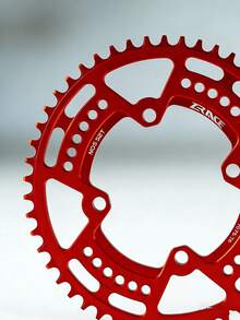 ZRACE BCD104 Narrow Width Tooth Chainrings Chainwheels For MTB/Road/Foldingbike/Gravel-Bikes 40T/42T/44T/46T/48T/50T/52T AL7075 - Red - View 4