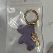 Handmade "Get Rich Soon" Car Key Chain, Minimalist Personalized Keychain Pendant Rope Cartoon Unisex Couple - Multicolor - View 3