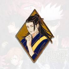 Jujutsu Kaisen 1個動漫周邊高品質金屬徽章，宿儺、五條、悠仁、棘、七海、惠，琺瑯+透明漆+印刷工藝，包包配件，衣飾配件，紀念收藏，生日禮物，情侶與好友禮物，生日、旅行紀念品、畢業、派對聚會、聖誕節、萬聖節、節日禮物 - 多色 - 查看 12